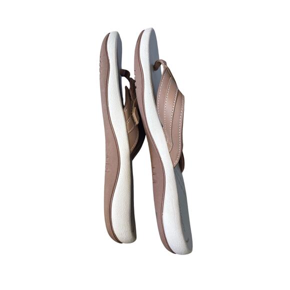 Clark’s Cloudstepper Sunmaze Sandal Warm Beige Womens 11 New without box - Picture 3 of 6